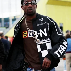Buy Las Vegas F1 Grand Prix Racing Travis Scott Adidas Y3-N Black Jacket