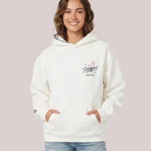 Los Angeles Dodgers Madhappy Unisex Stars Heavyweight Fleece Hoodie - White