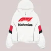 Men And Women Nahmias x F1 Unisex Warm Up Full-Zip Race Jacket – White