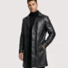 American Clothin Men’s Leather Coat Black